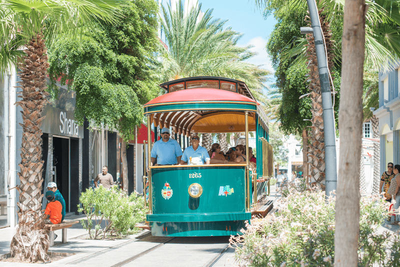 O Charme do Downtown Trolley